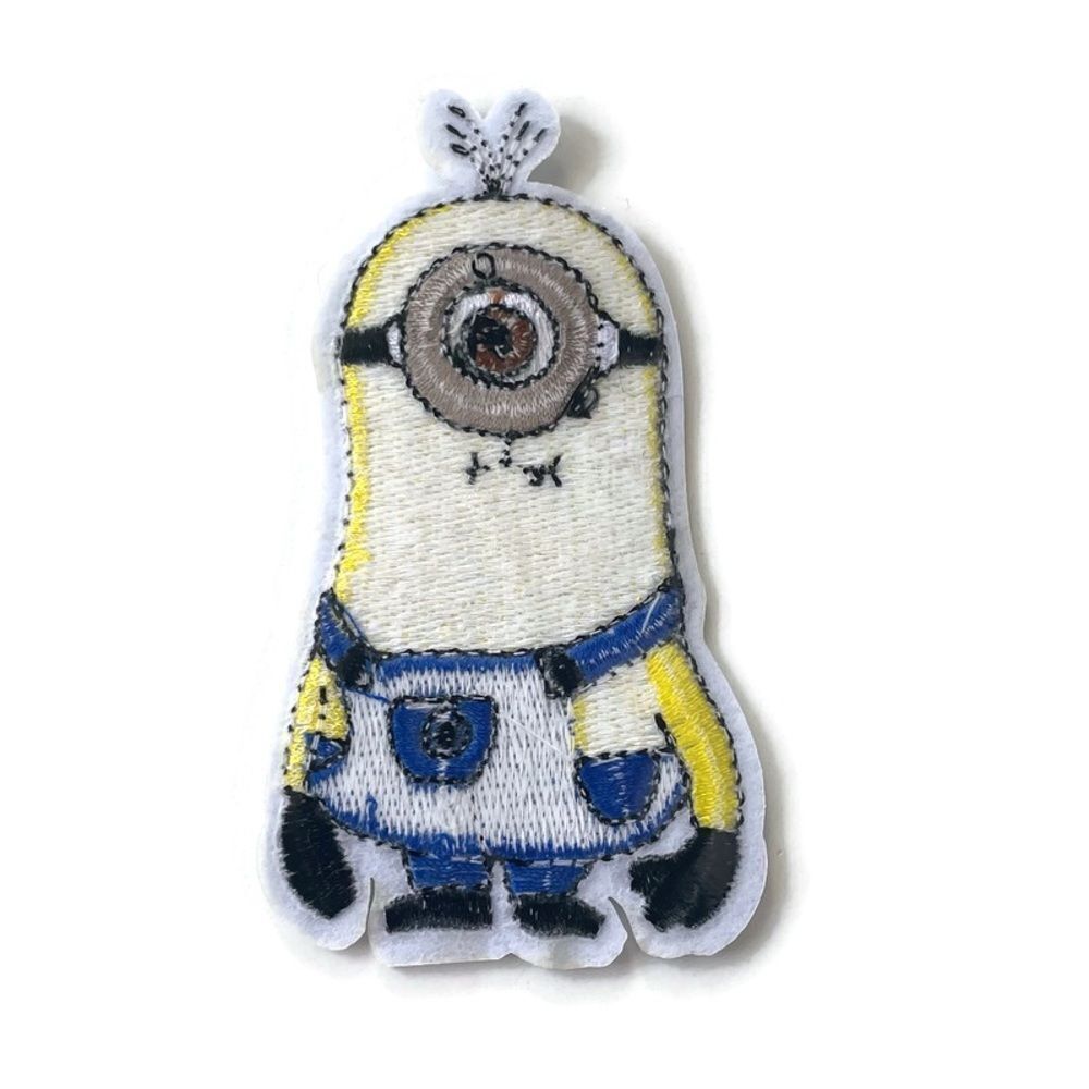Stuart Minion Embroidered Patch - Picture 3 of 3
